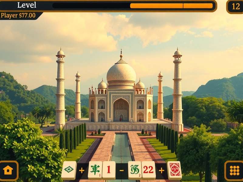 Taj Mahal Mahjong Victor level progression
